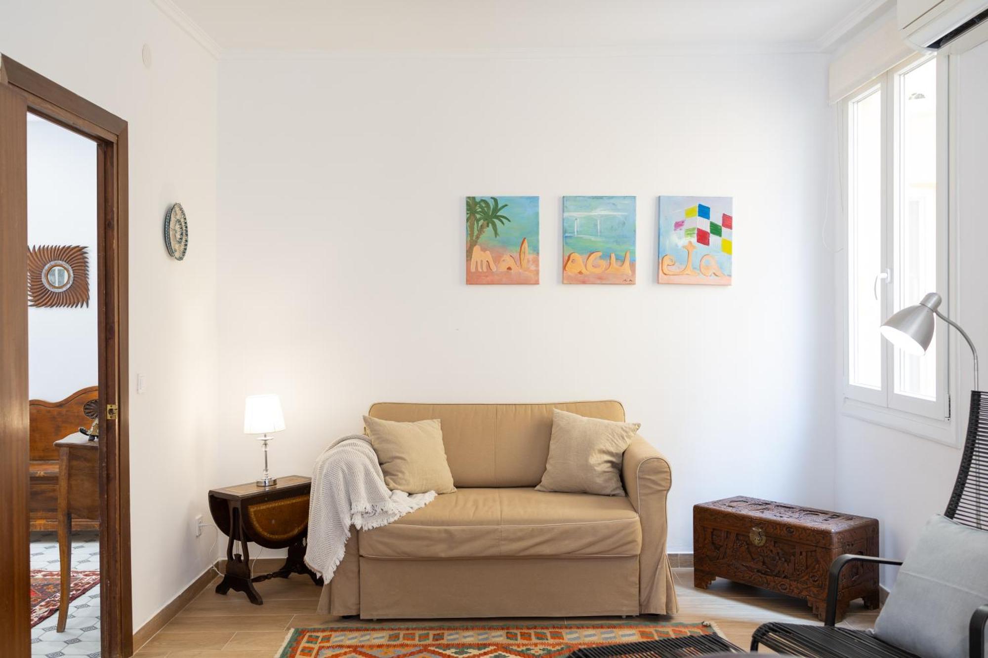C92 - Rustic Two Bedrooms Apartment With Terrace Málaga Exterior foto