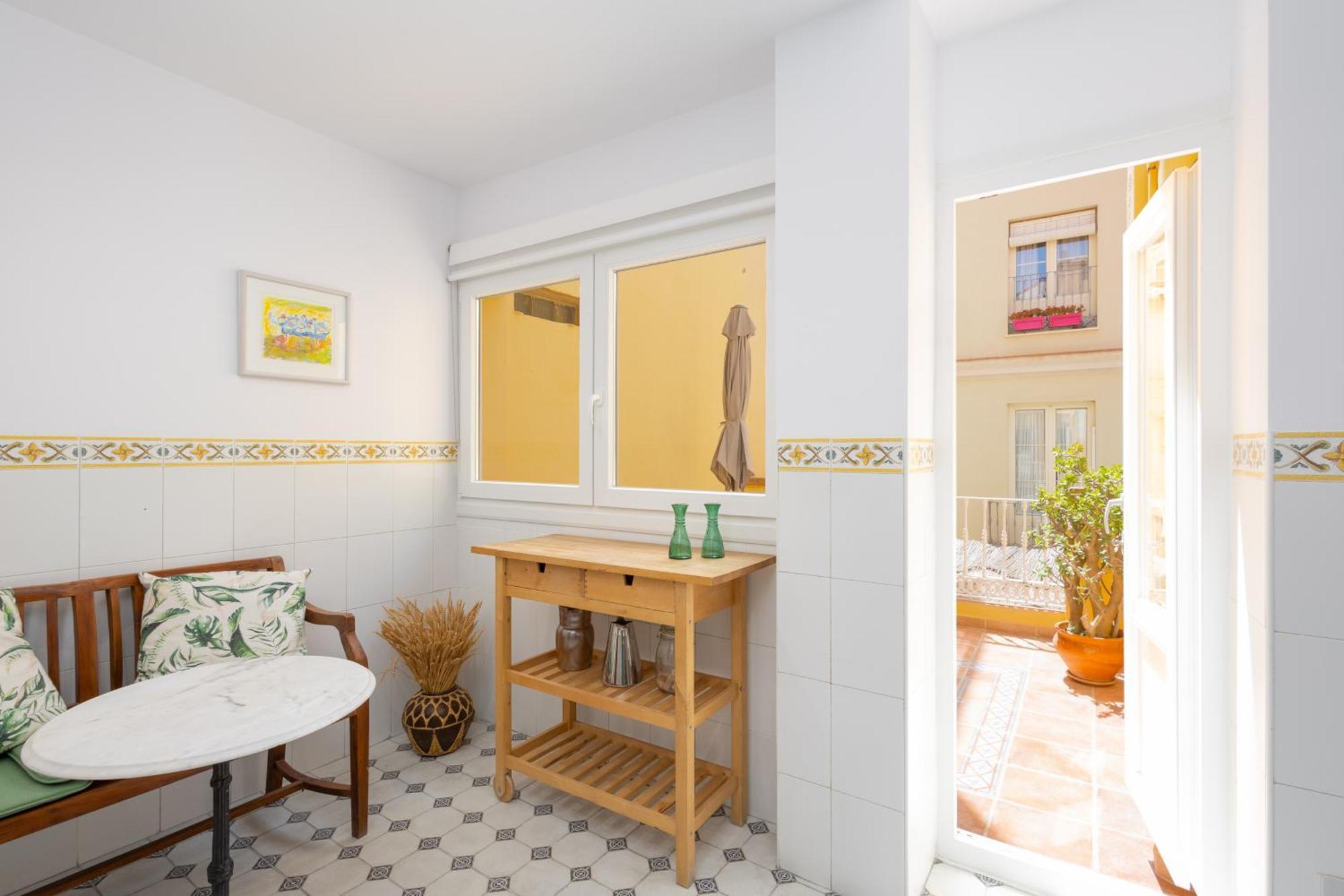 C92 - Rustic Two Bedrooms Apartment With Terrace Málaga Exterior foto
